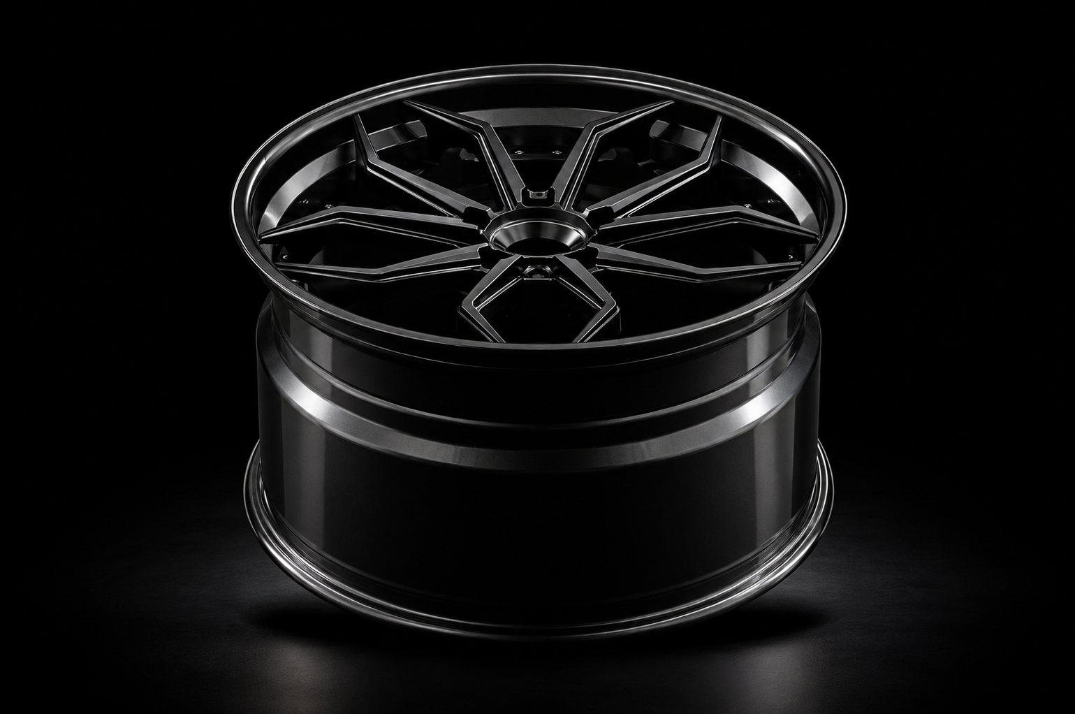 MFF-02 forged 2-piece design wheel by Mone Forged Wheels