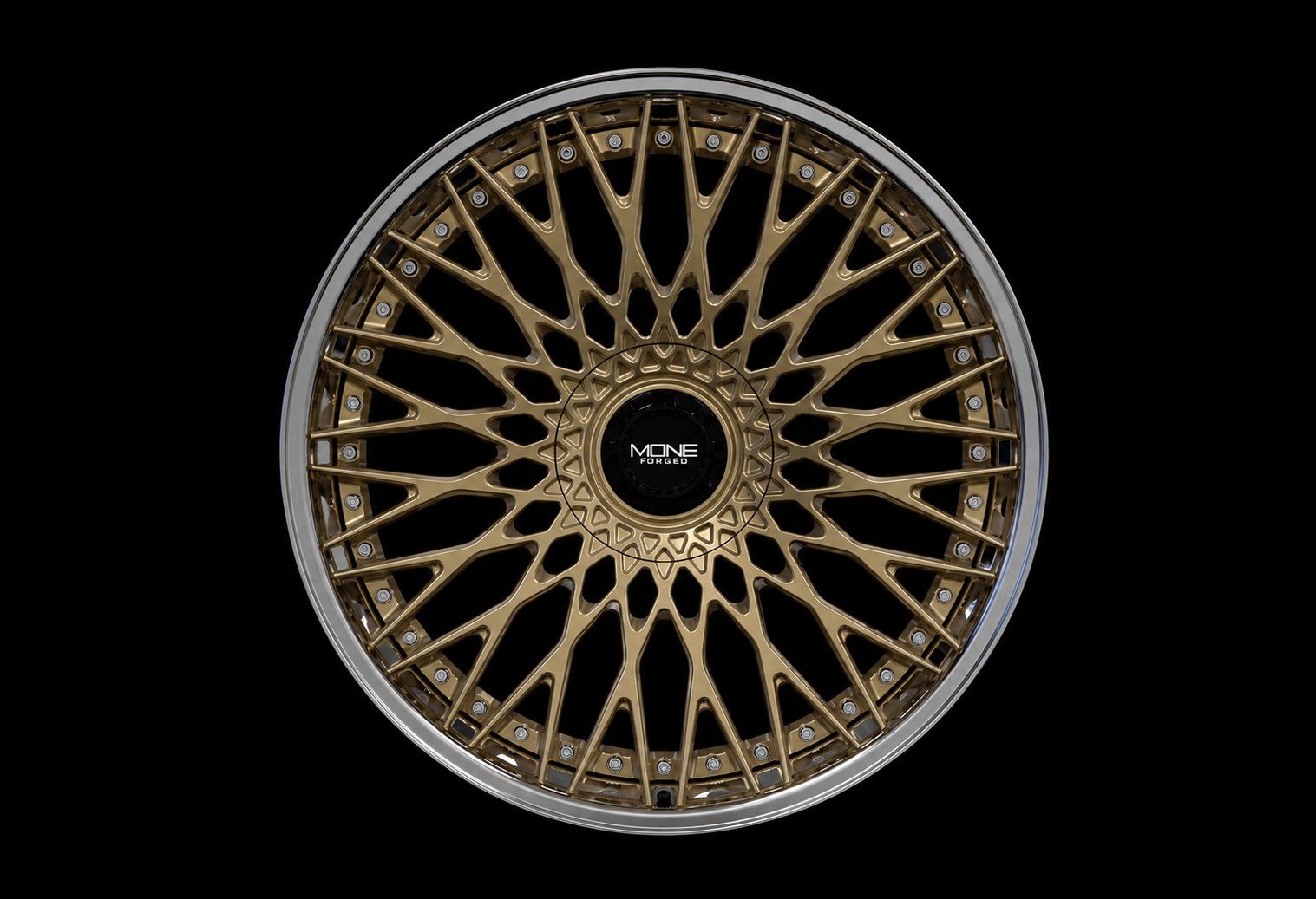 MFF-01 forged 2-piece design wheel by Mone Forged Wheels