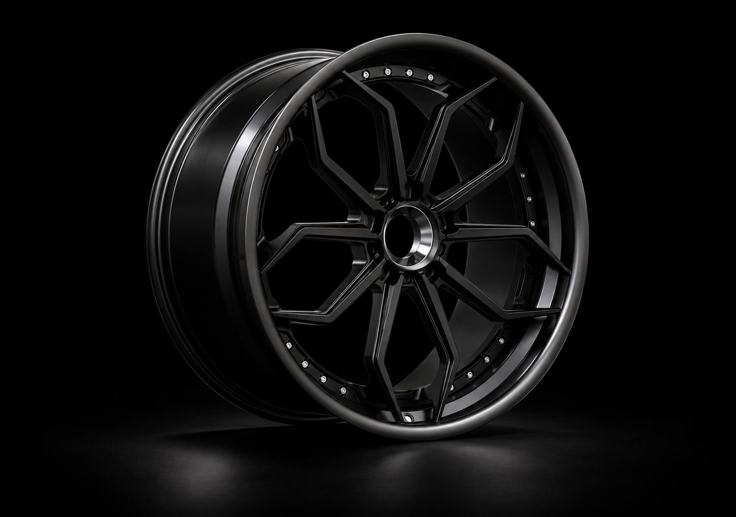 MFF-02 forged 2-piece design wheel for luxury vehicles