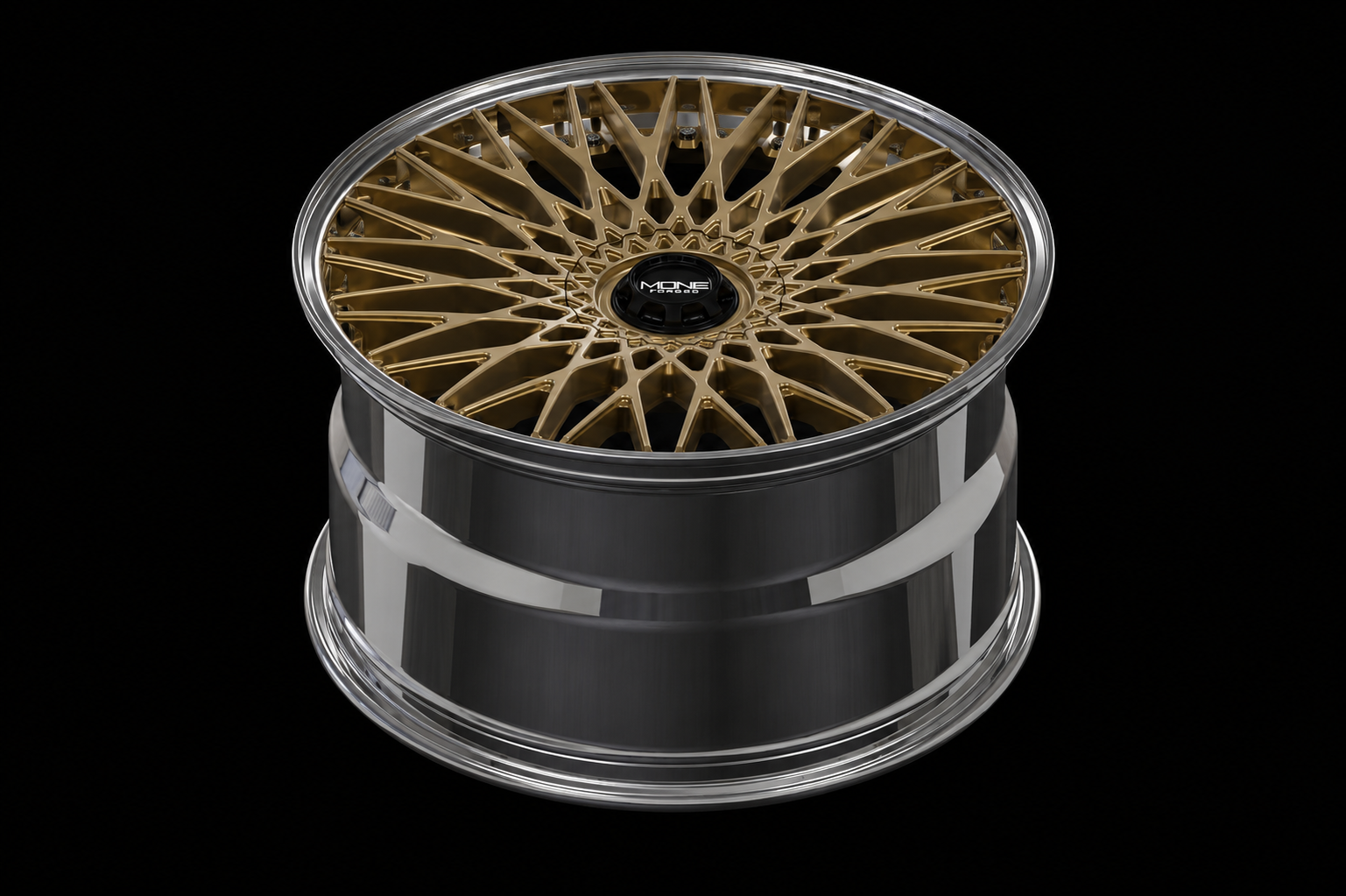MFF-01 forged 2-piece design wheel by Mone Forged Wheels