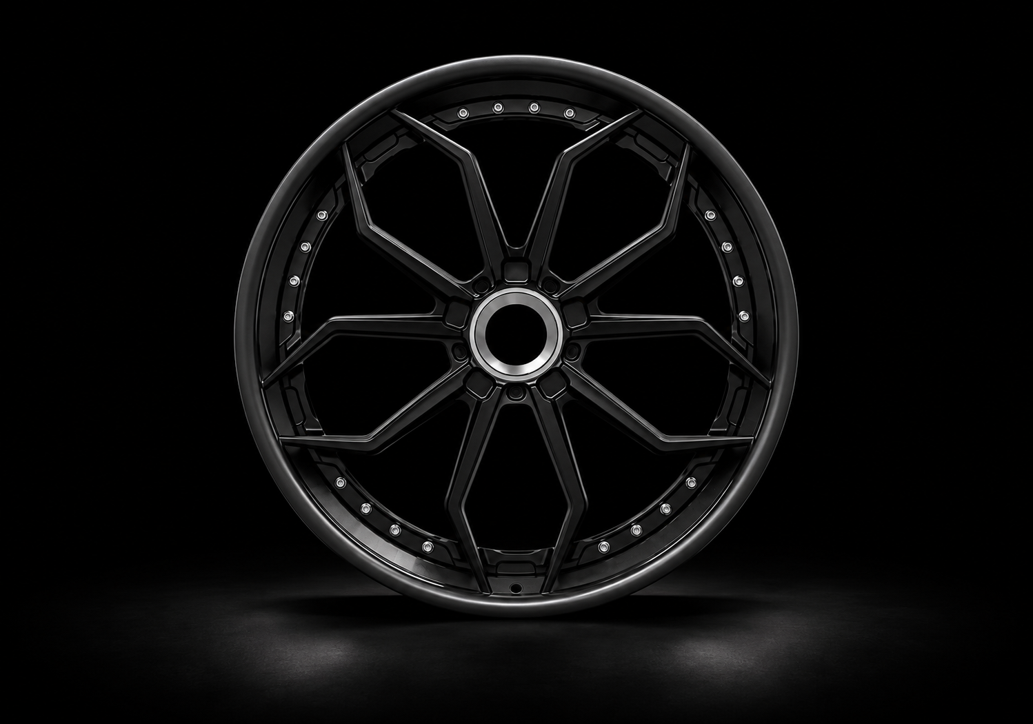 MFF-02 forged 2-piece design wheel by Mone Forged Wheels