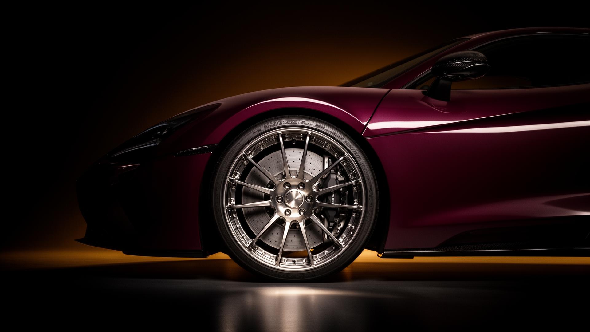 Forged wheel hero shot